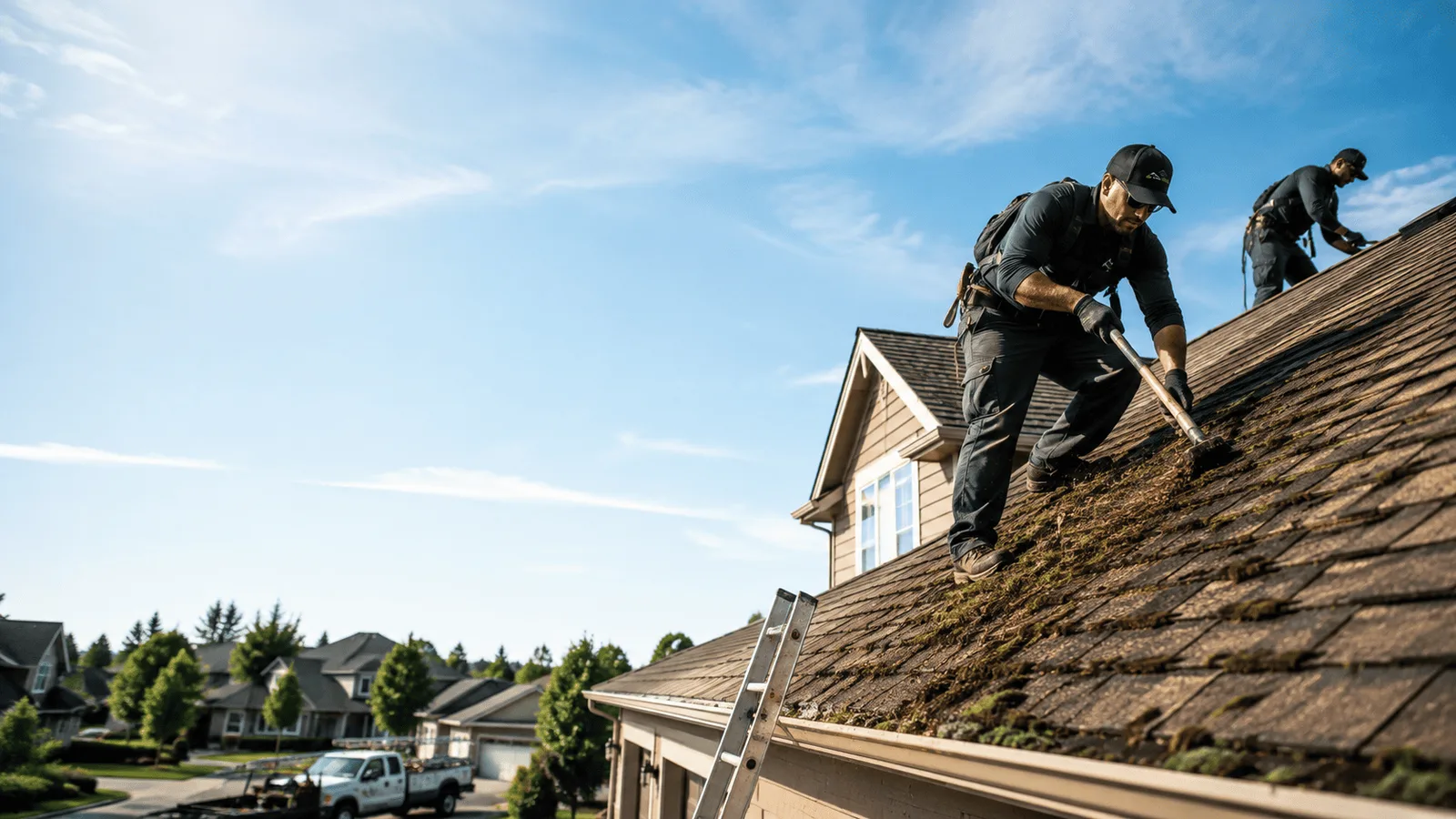 Roof Moss Removal in Pickford, MI near me
